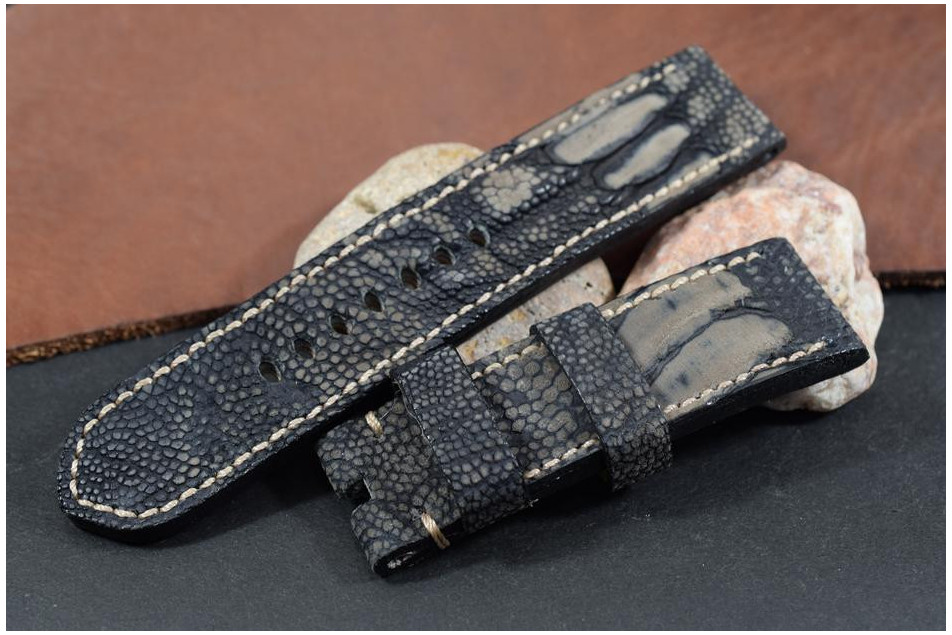 275 OSTRICH LEG - BLACK FANTASY  24/24  130/80 MM