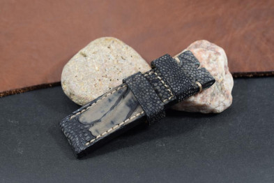 275 OSTRICH LEG - BLACK FANTASY  24/24  130/80 MM