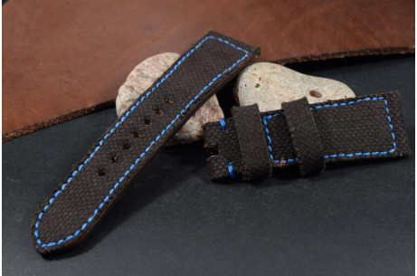 831 CANVAS - MARRON AZUL 26/22 130/80 MM