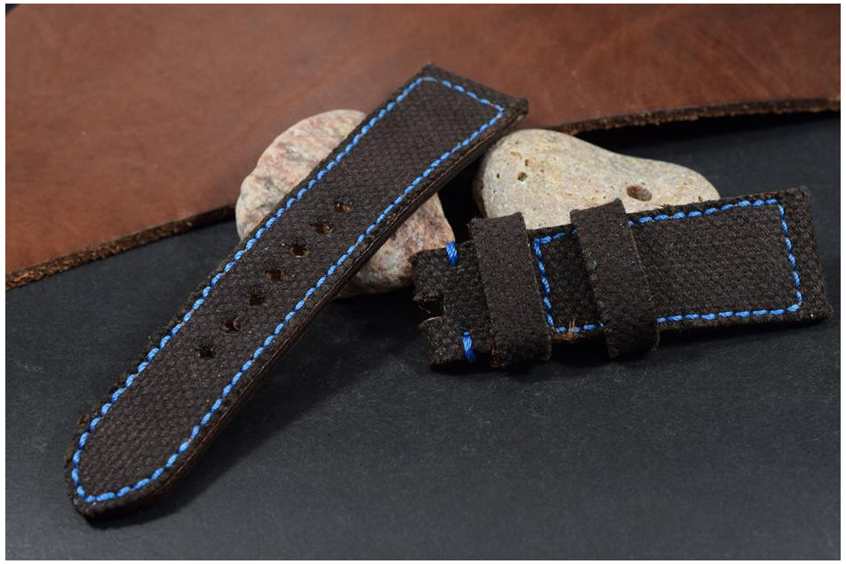 831 CANVAS - MARRON AZUL 26/22 130/80 MM