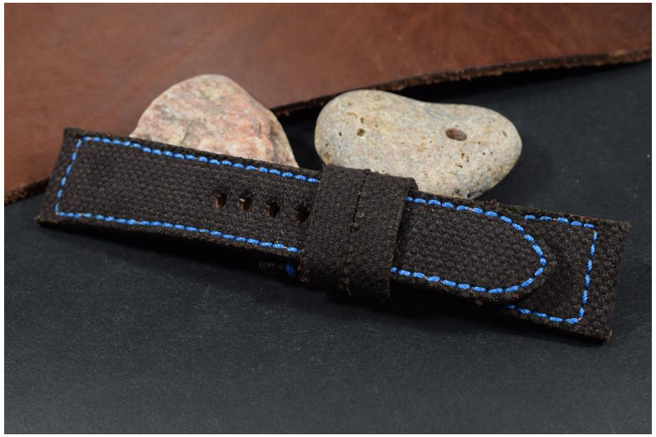 831 CANVAS - MARRON AZUL 26/22 130/80 MM