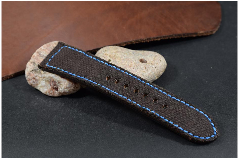 831 CANVAS - MARRON AZUL 26/22 130/80 MM