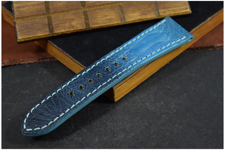286 OSTRICH LEG - LIGHT BLUE  24/20  130/80 MM