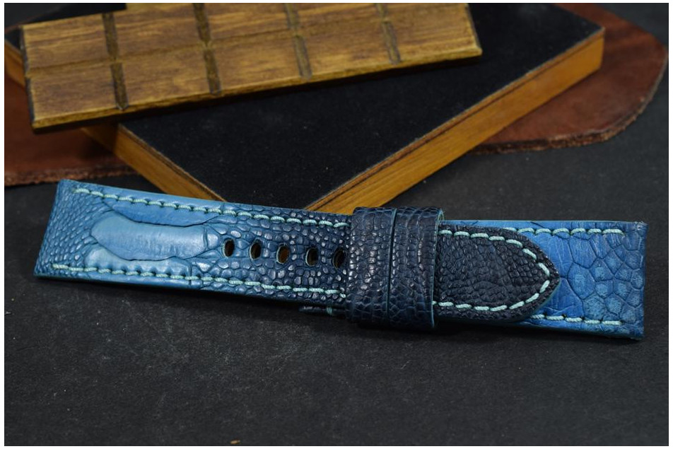 286 OSTRICH LEG - LIGHT BLUE  24/20  130/80 MM