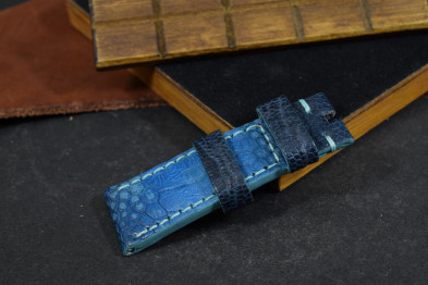 286 OSTRICH LEG - LIGHT BLUE  24/20  130/80 MM