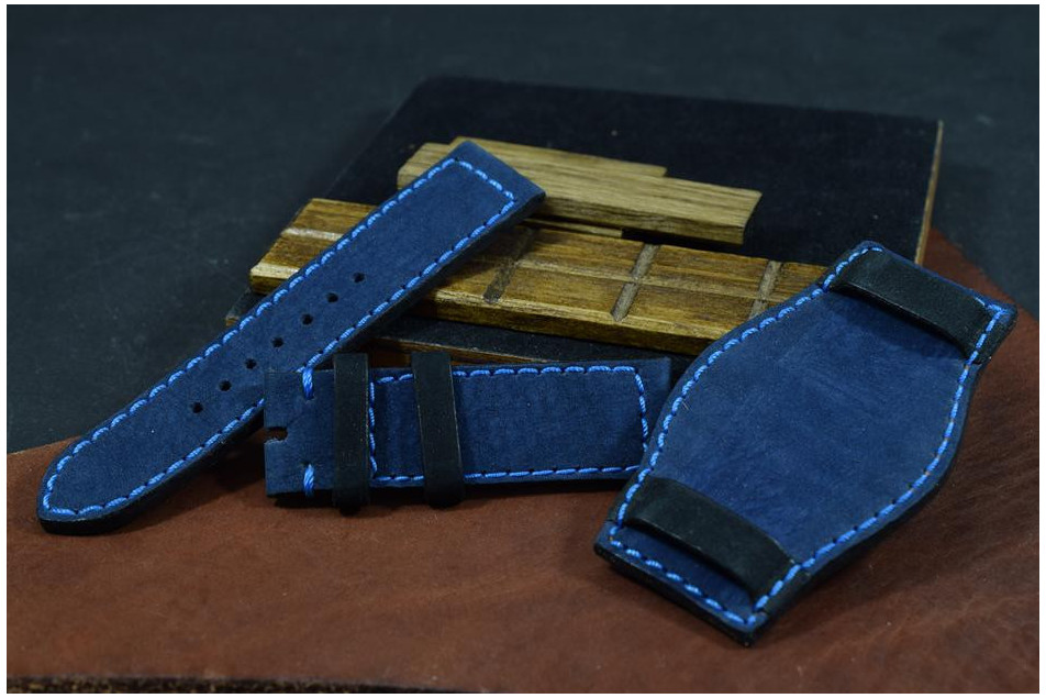 836 BUND NUBUK - BLAU III 22/22 115/75 MM