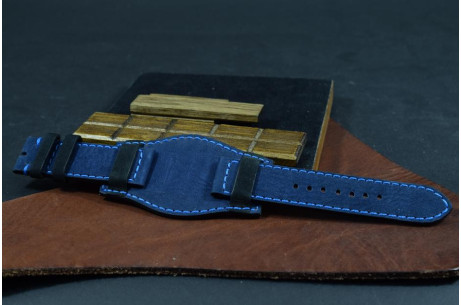 836 BUND NOBUCK - AZUL III 22/22 115/75 MM