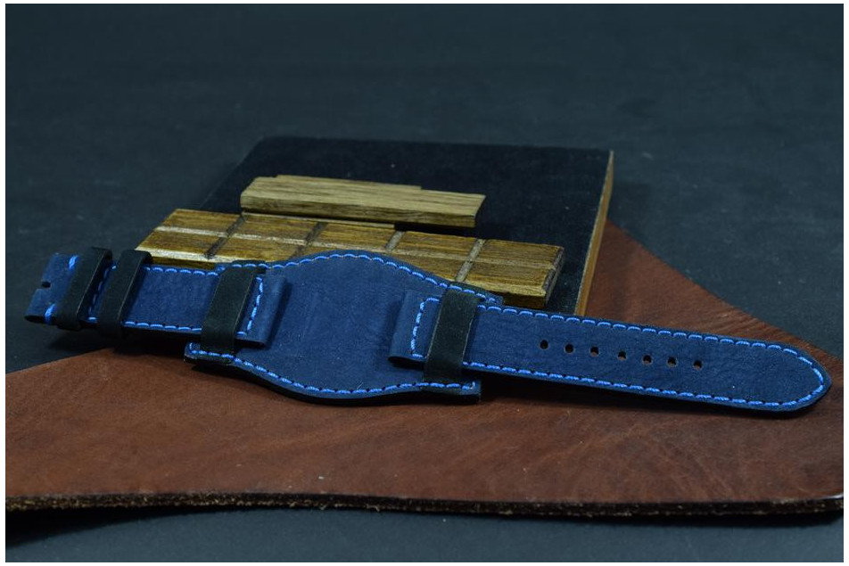 836 BUND NUBUK - BLAU III 22/22 115/75 MM