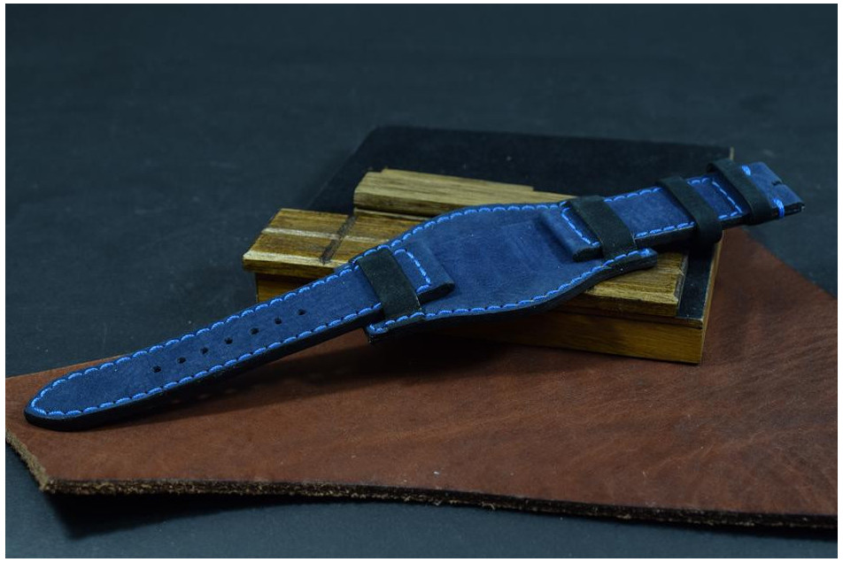 836 BUND NUBUK - BLAU III 22/22 115/75 MM