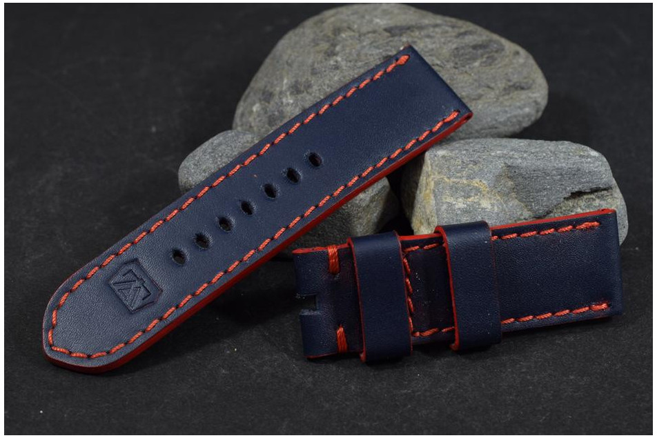 852 CASUAL BLAU - ROT 24/22 115/75 MM