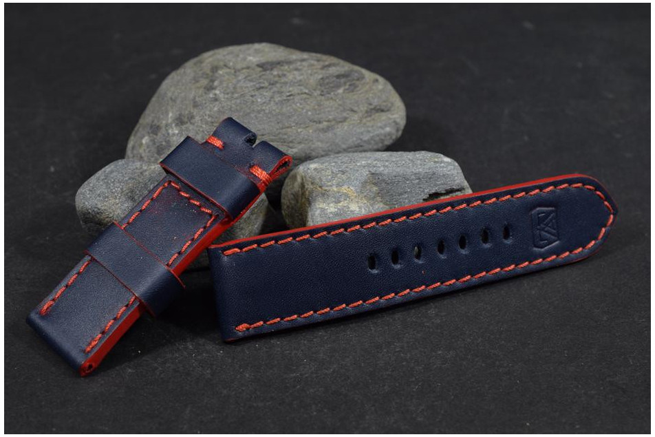 852 CASUAL BLAU - ROT 24/22 115/75 MM