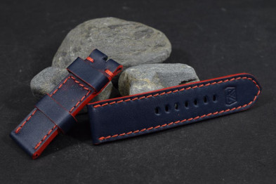 852 CASUAL BLAU - ROT 24/22 115/75 MM