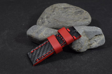 854 CARBONO NEGRO - ROJO  21/20 115/75 MM