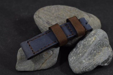878 NOBUCK - AZUL MARRON  20/18 130/80 MM