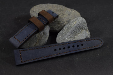 878 NOBUCK - AZUL MARRON  20/18 130/80 MM