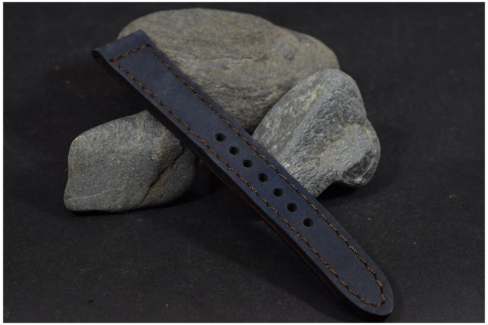 878 NOBUCK - AZUL MARRON  20/18 130/80 MM