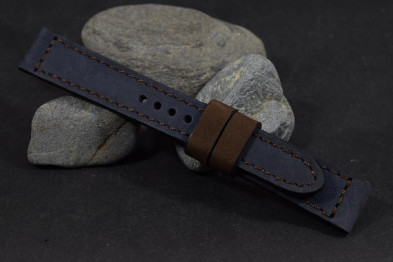 878 NOBUCK - AZUL MARRON  20/18 130/80 MM