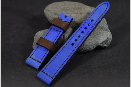 879 NUBUCK - NAVY BLUE BROWN  20/18 - 130/80 MM