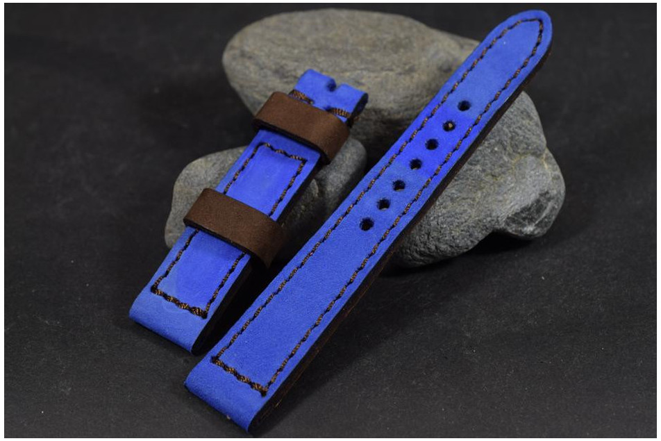 879 NUBUCK - NAVY BLUE BROWN  20/18 - 130/80 MM