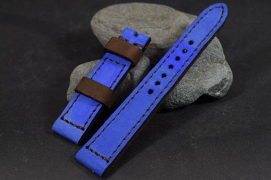 879 NUBUK - NAVY BLAU BRAUN  20/18 130/80 MM