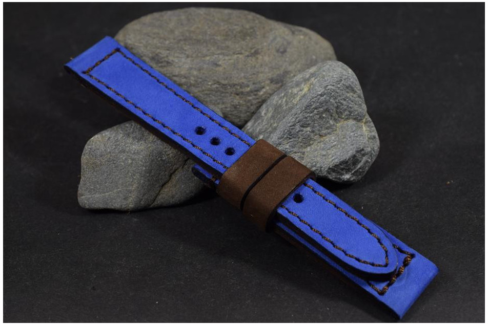 879 NUBUCK - NAVY BLUE BROWN  20/18 - 130/80 MM