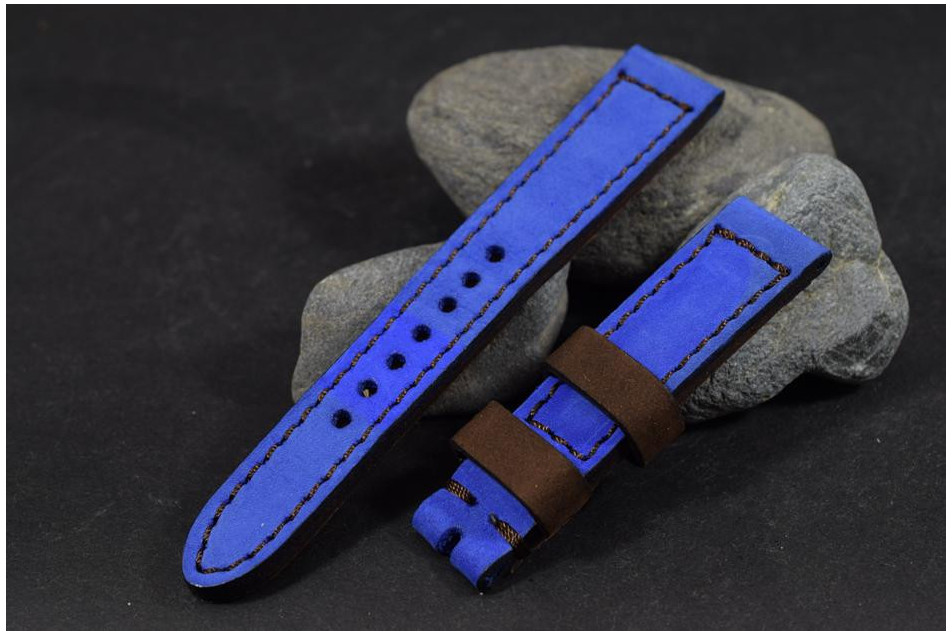 879 NUBUCK - NAVY BLUE BROWN  20/18 - 130/80 MM