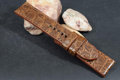 313 CROCODILE - BROWN HAVANA 24/22 130/80 MM