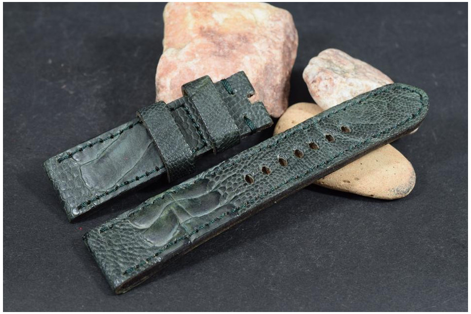 314 OSTRICH LEG - GREEN  24/22  130/80 MM