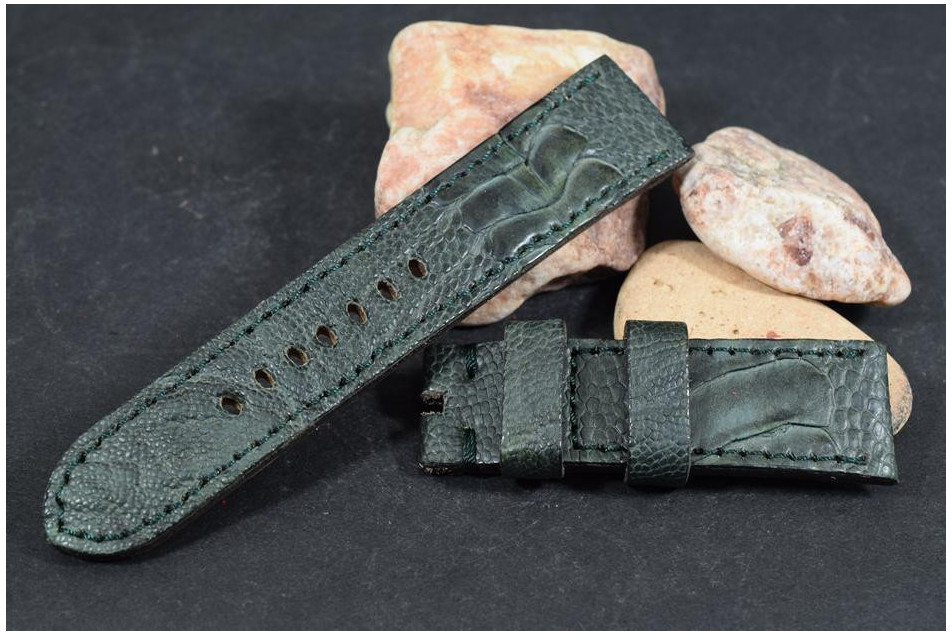 314 PATA AVESTRUZ - VERDE  24/22  130/80 MM