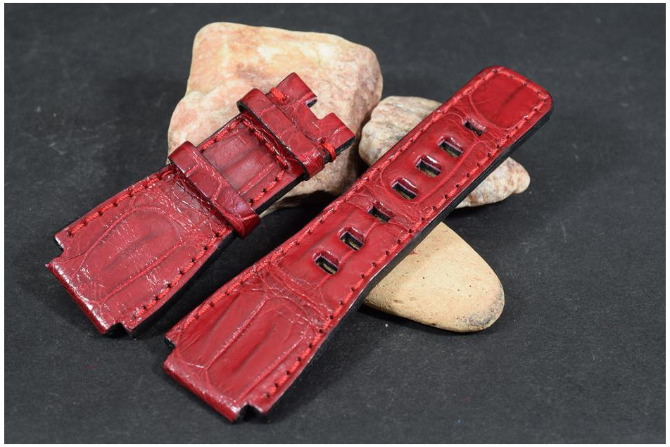 319 BELL & ROSS -  KROKODIL - ROT  24/24  125/80 MM