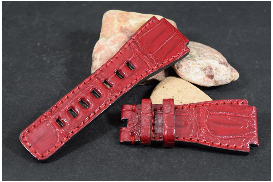 319 BELL & ROSS -  KROKODIL - ROT  24/24  125/80 MM