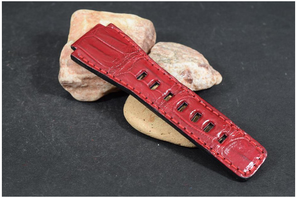 319 BELL & ROSS -  KROKODIL - ROT  24/24  125/80 MM