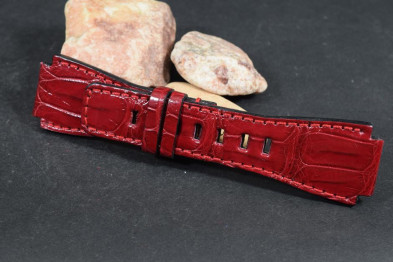 319 BELL & ROSS -  CROCODILE - RED  24/24  125/80 MM