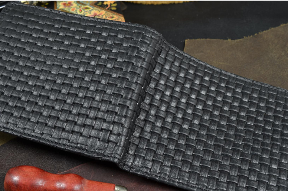 ROMA 5 - LEATHER - BRAIDY BLACK