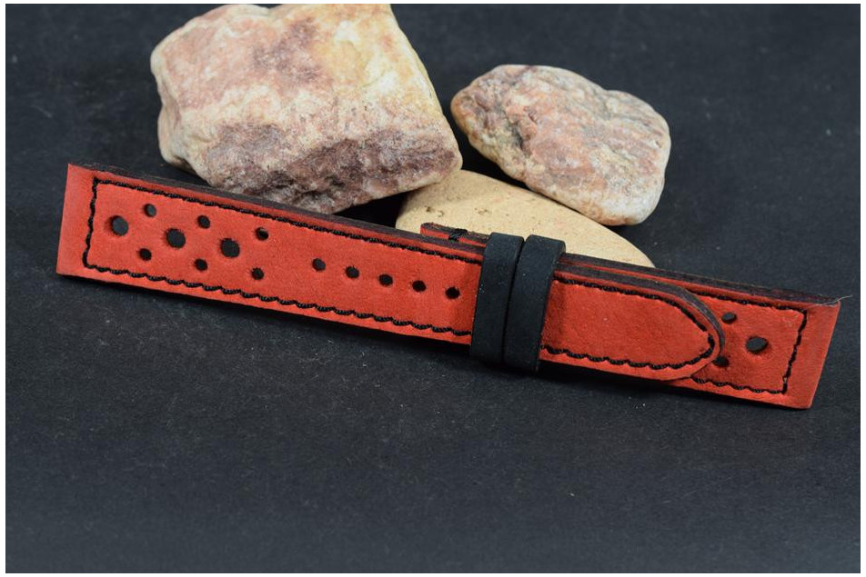 946 NUBUCK - JEREZ RED BLACK  22/20 - 130/80 MM