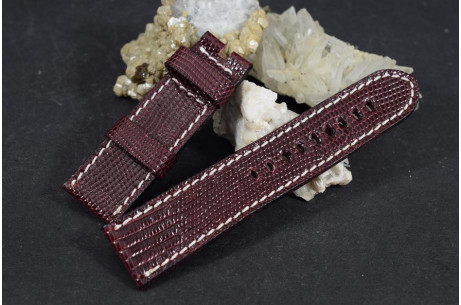 322 LIZARD - BURGUNDY II  24/22  130/80 MM