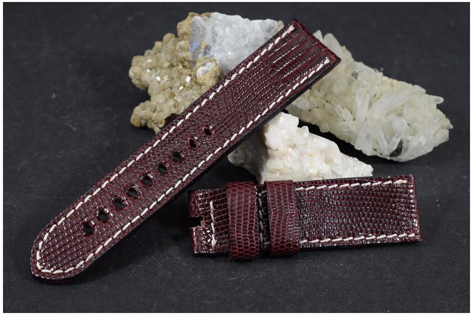 322 LIZARD - BURGUNDY II  24/22  130/80 MM