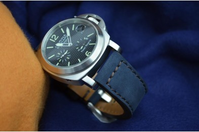 NOBUCK FOREST - AZUL MARRON