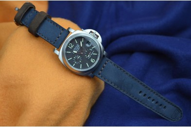 NOBUCK FOREST - AZUL MARRON