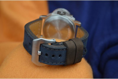 NUBUCK FOREST - BLUE BROWN