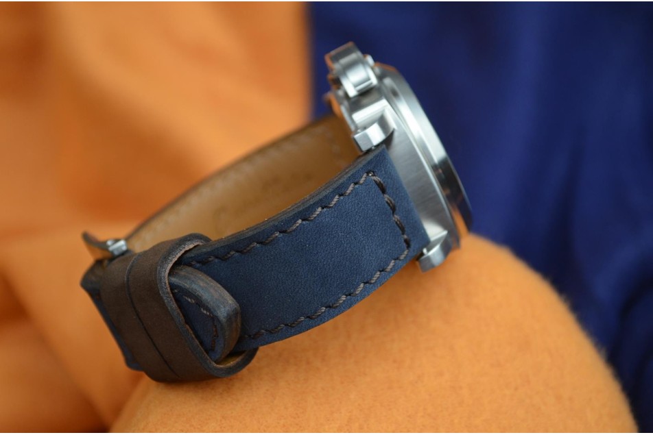 NUBUCK FOREST - BLUE BROWN