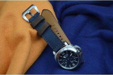 NOBUCK FOREST - AZUL MARRON
