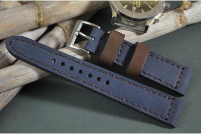 NOBUCK FOREST - AZUL MARRON
