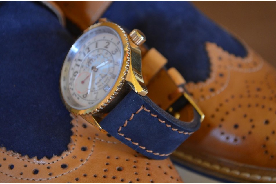 NUBUCK FOREST - BLUE HAVANA