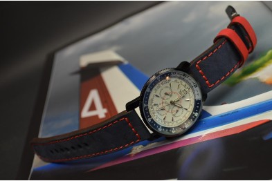 NUBUCK FOREST - BLUE RED