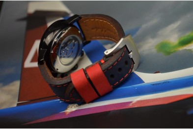 NUBUCK FOREST - BLUE RED