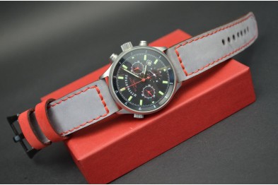 NUBUCK FOREST - GREY RED