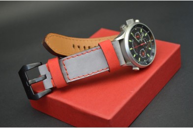 NUBUCK FOREST - GREY RED