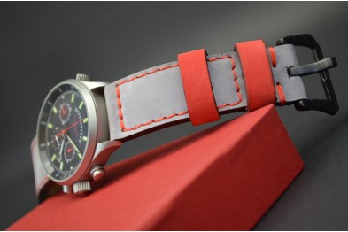 NUBUCK FOREST - GREY RED