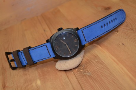 NUBUCK FOREST - NAVY BLUE - BROWN